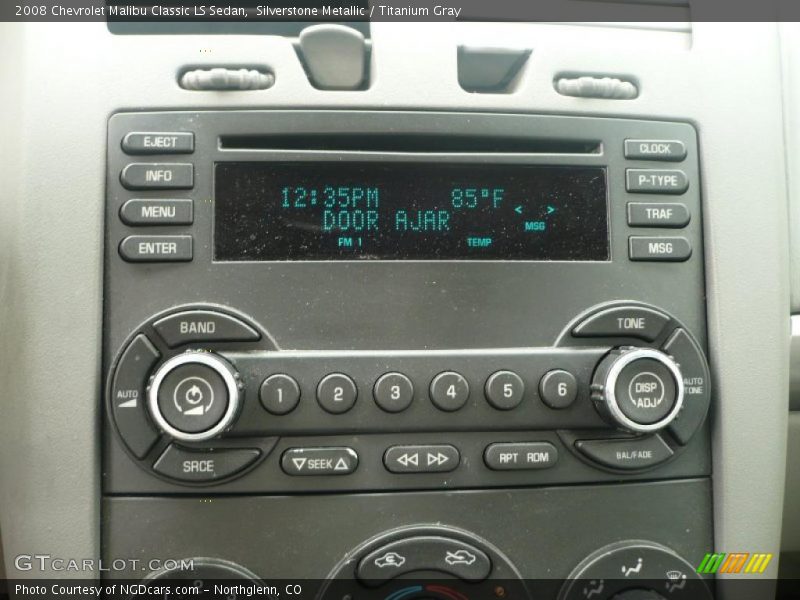 Silverstone Metallic / Titanium Gray 2008 Chevrolet Malibu Classic LS Sedan