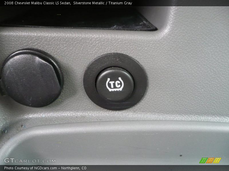 Silverstone Metallic / Titanium Gray 2008 Chevrolet Malibu Classic LS Sedan