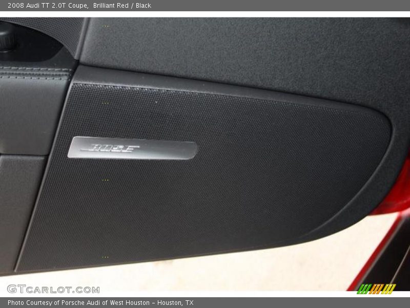 Brilliant Red / Black 2008 Audi TT 2.0T Coupe
