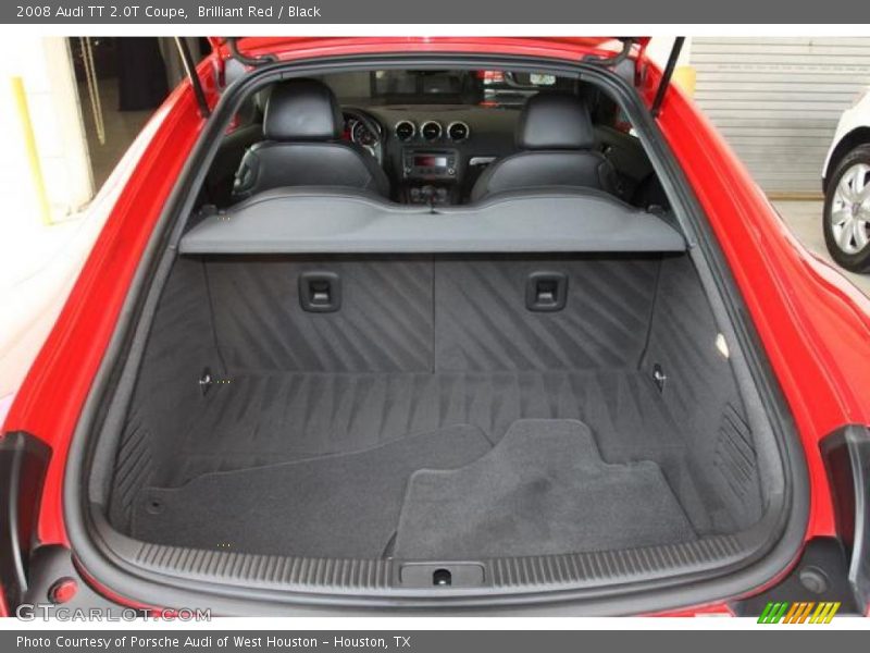Brilliant Red / Black 2008 Audi TT 2.0T Coupe