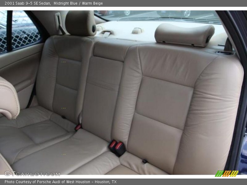 Midnight Blue / Warm Beige 2001 Saab 9-5 SE Sedan