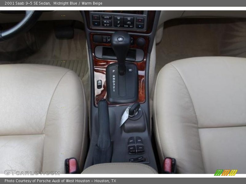 Midnight Blue / Warm Beige 2001 Saab 9-5 SE Sedan