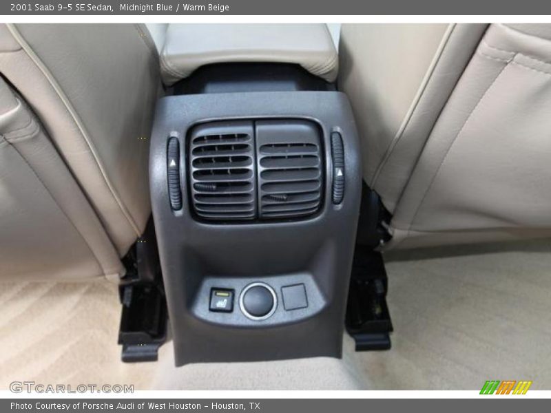 Midnight Blue / Warm Beige 2001 Saab 9-5 SE Sedan