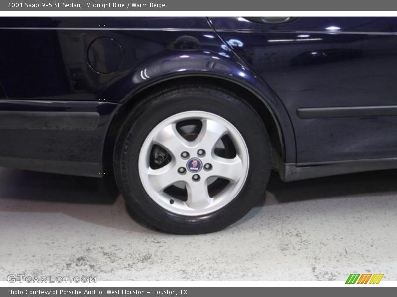 Midnight Blue / Warm Beige 2001 Saab 9-5 SE Sedan