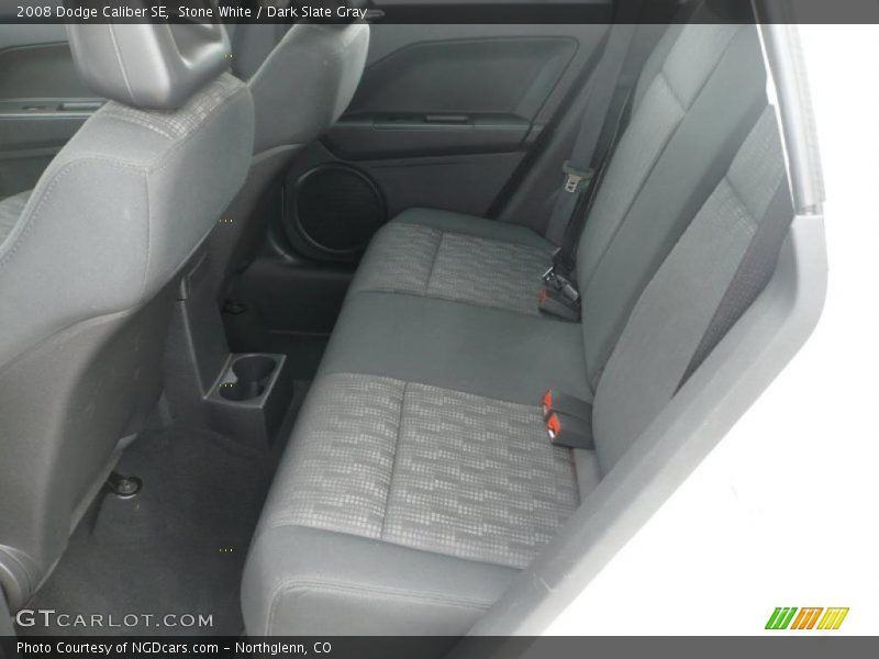 Stone White / Dark Slate Gray 2008 Dodge Caliber SE