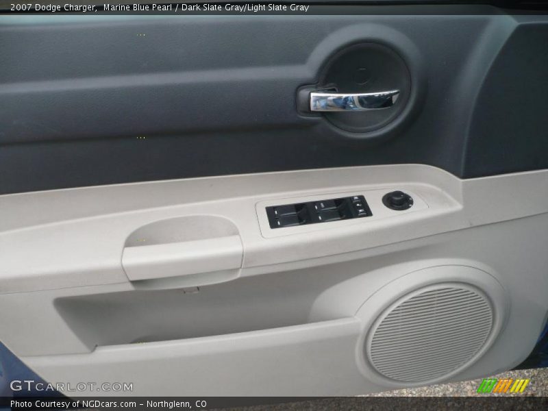 Marine Blue Pearl / Dark Slate Gray/Light Slate Gray 2007 Dodge Charger
