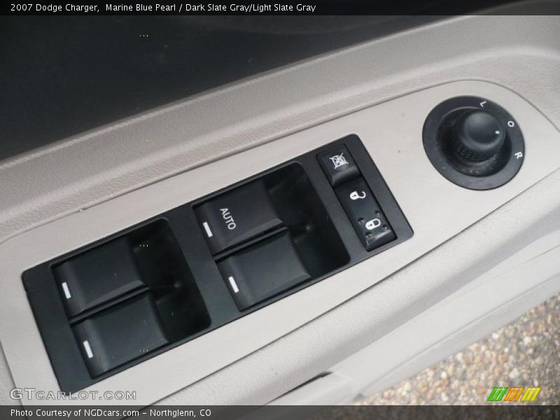 Marine Blue Pearl / Dark Slate Gray/Light Slate Gray 2007 Dodge Charger