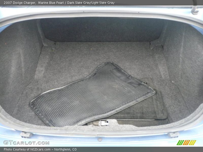 Marine Blue Pearl / Dark Slate Gray/Light Slate Gray 2007 Dodge Charger