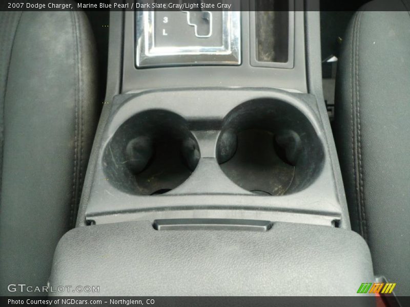 Marine Blue Pearl / Dark Slate Gray/Light Slate Gray 2007 Dodge Charger
