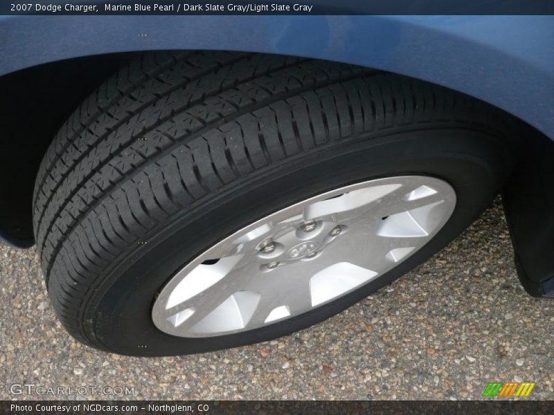 Marine Blue Pearl / Dark Slate Gray/Light Slate Gray 2007 Dodge Charger