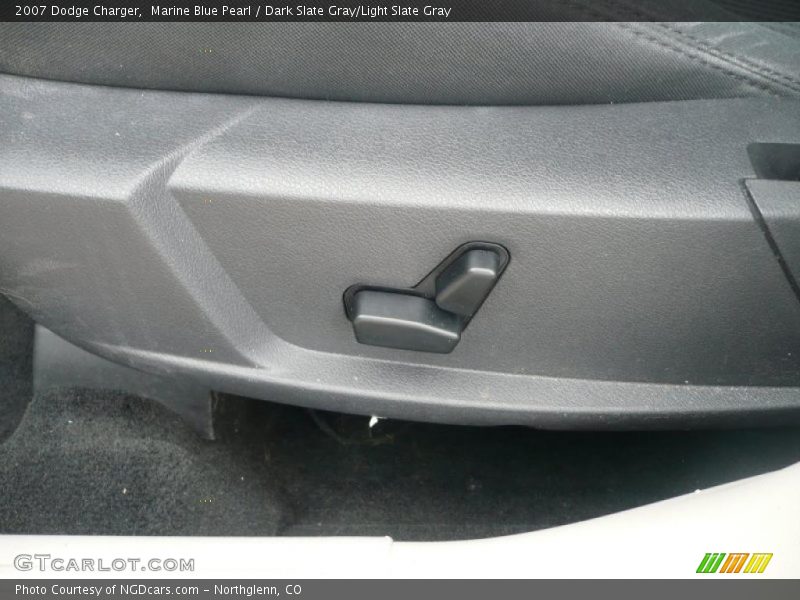 Marine Blue Pearl / Dark Slate Gray/Light Slate Gray 2007 Dodge Charger
