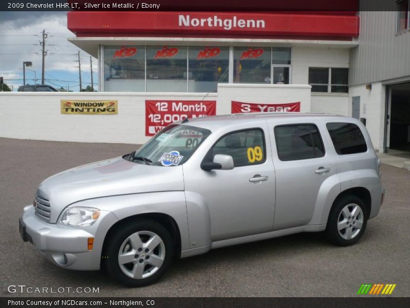 Silver Ice Metallic / Ebony 2009 Chevrolet HHR LT