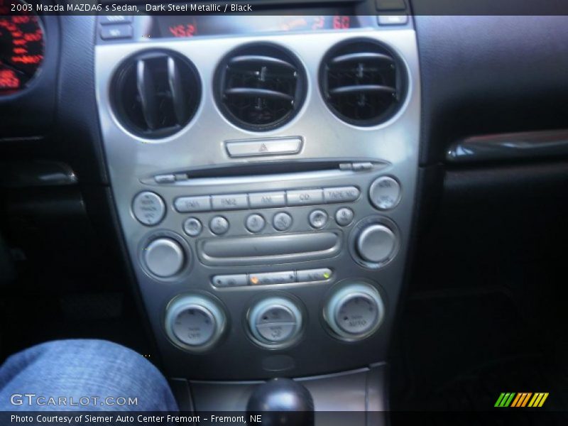 Dark Steel Metallic / Black 2003 Mazda MAZDA6 s Sedan
