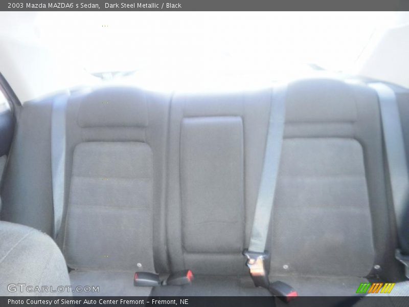 Dark Steel Metallic / Black 2003 Mazda MAZDA6 s Sedan