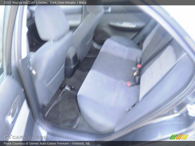 Dark Steel Metallic / Black 2003 Mazda MAZDA6 s Sedan