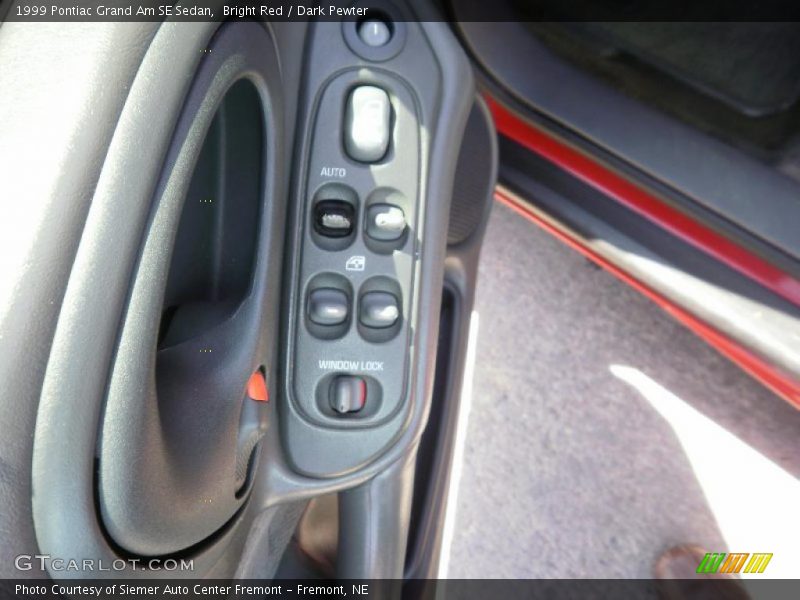 Bright Red / Dark Pewter 1999 Pontiac Grand Am SE Sedan