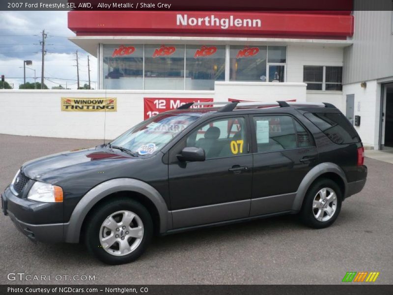 Alloy Metallic / Shale Grey 2007 Ford Freestyle SEL AWD