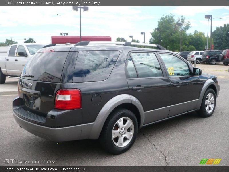 Alloy Metallic / Shale Grey 2007 Ford Freestyle SEL AWD