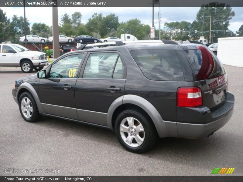 Alloy Metallic / Shale Grey 2007 Ford Freestyle SEL AWD
