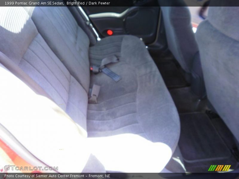 Bright Red / Dark Pewter 1999 Pontiac Grand Am SE Sedan