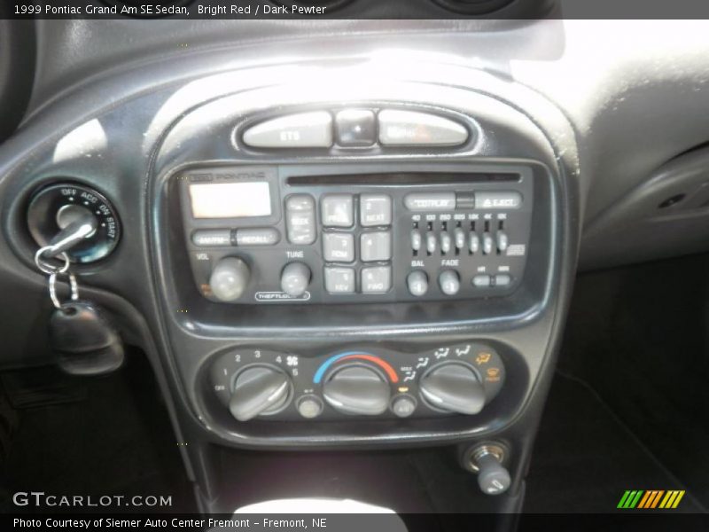 Bright Red / Dark Pewter 1999 Pontiac Grand Am SE Sedan