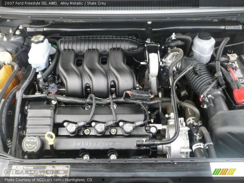 Alloy Metallic / Shale Grey 2007 Ford Freestyle SEL AWD