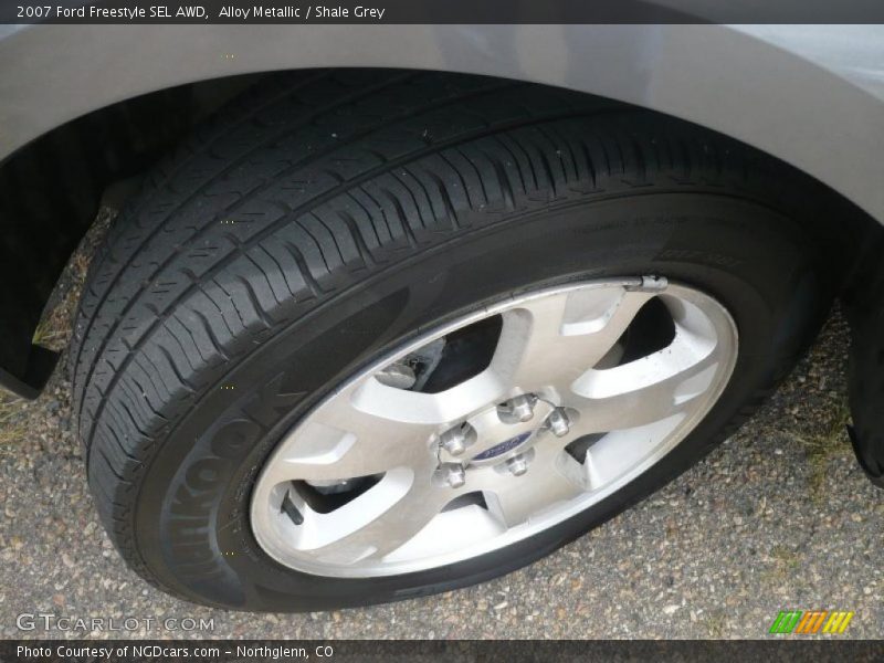 Alloy Metallic / Shale Grey 2007 Ford Freestyle SEL AWD