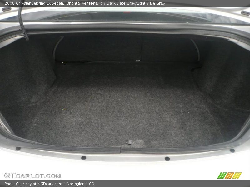 Bright Silver Metallic / Dark Slate Gray/Light Slate Gray 2008 Chrysler Sebring LX Sedan