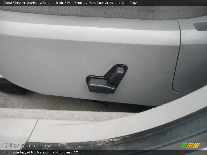 Bright Silver Metallic / Dark Slate Gray/Light Slate Gray 2008 Chrysler Sebring LX Sedan