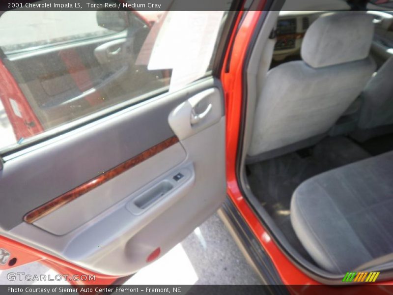 Torch Red / Medium Gray 2001 Chevrolet Impala LS