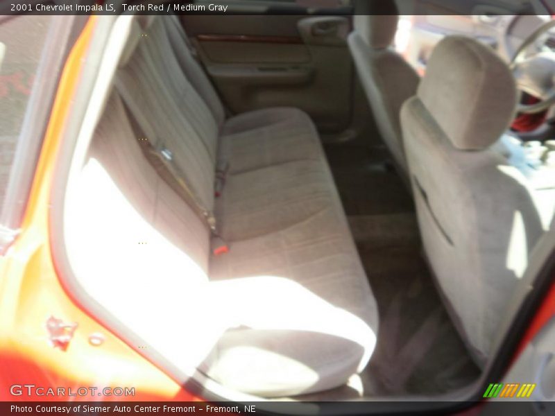 Torch Red / Medium Gray 2001 Chevrolet Impala LS