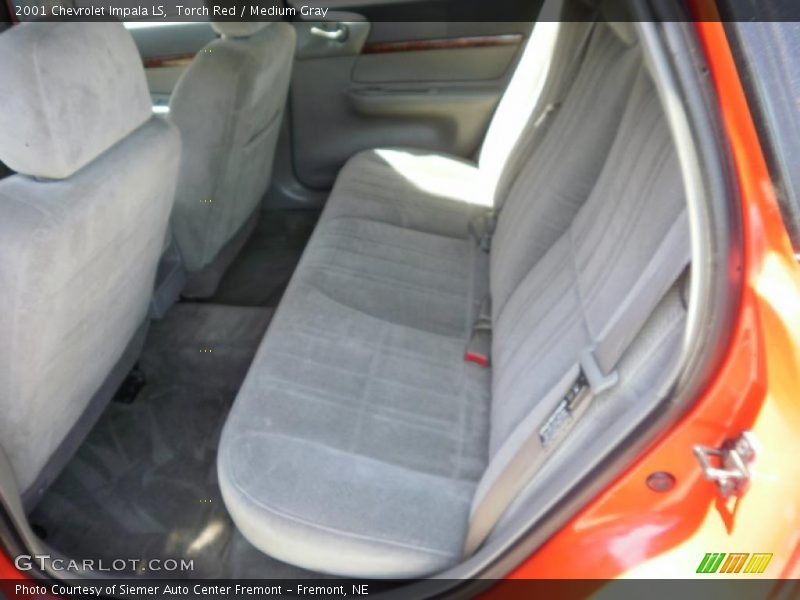 Torch Red / Medium Gray 2001 Chevrolet Impala LS