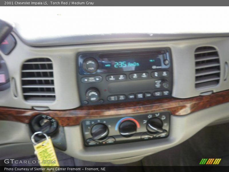 Torch Red / Medium Gray 2001 Chevrolet Impala LS