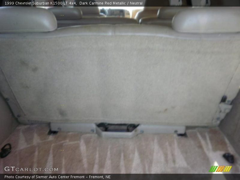 Dark Carmine Red Metallic / Neutral 1999 Chevrolet Suburban K1500 LT 4x4
