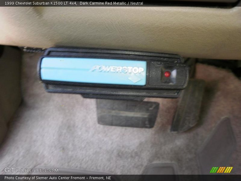 Dark Carmine Red Metallic / Neutral 1999 Chevrolet Suburban K1500 LT 4x4