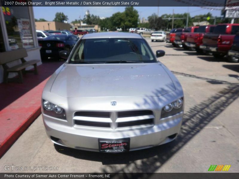 Bright Silver Metallic / Dark Slate Gray/Light Slate Gray 2007 Dodge Charger