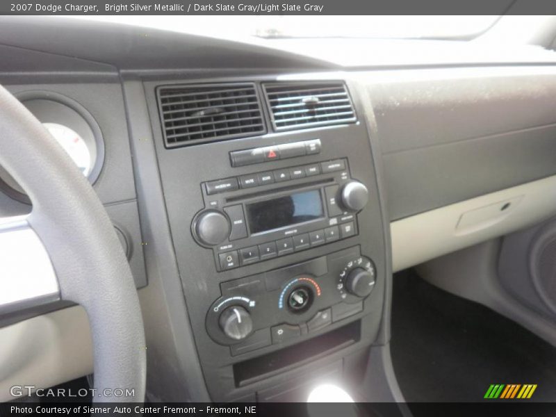 Bright Silver Metallic / Dark Slate Gray/Light Slate Gray 2007 Dodge Charger
