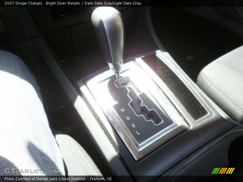 Bright Silver Metallic / Dark Slate Gray/Light Slate Gray 2007 Dodge Charger