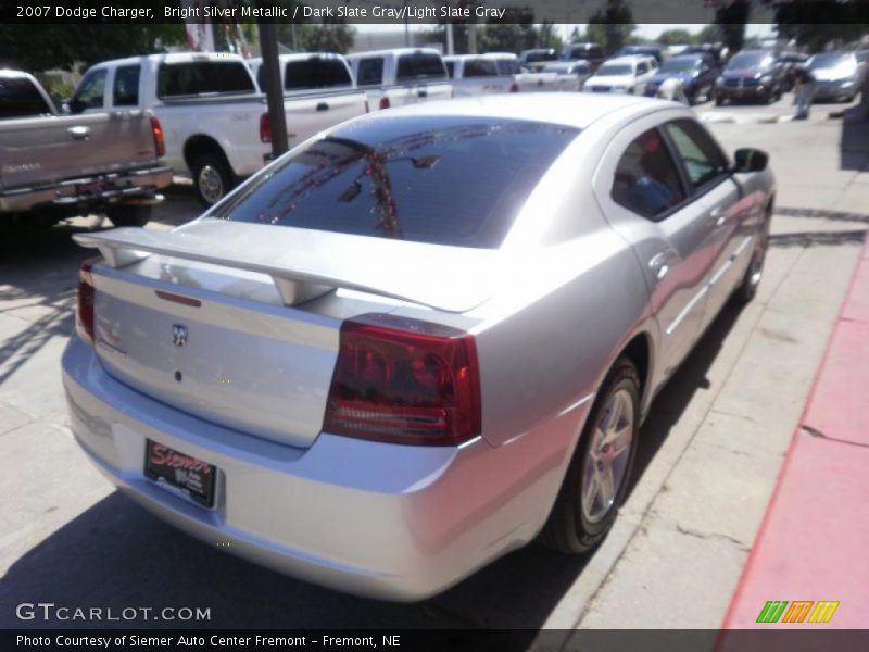 Bright Silver Metallic / Dark Slate Gray/Light Slate Gray 2007 Dodge Charger