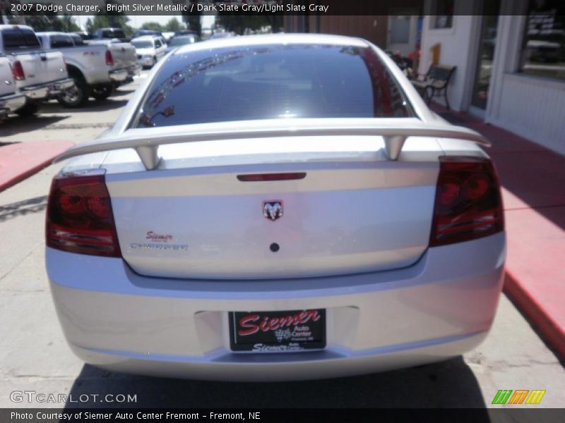 Bright Silver Metallic / Dark Slate Gray/Light Slate Gray 2007 Dodge Charger