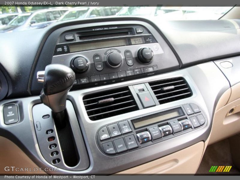 Dark Cherry Pearl / Ivory 2007 Honda Odyssey EX-L