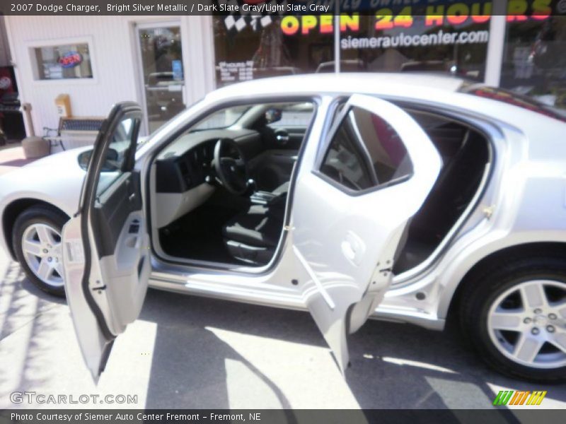Bright Silver Metallic / Dark Slate Gray/Light Slate Gray 2007 Dodge Charger