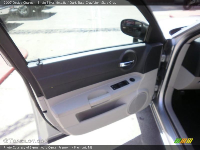 Bright Silver Metallic / Dark Slate Gray/Light Slate Gray 2007 Dodge Charger