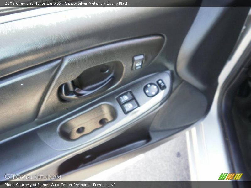 Galaxy Silver Metallic / Ebony Black 2003 Chevrolet Monte Carlo SS