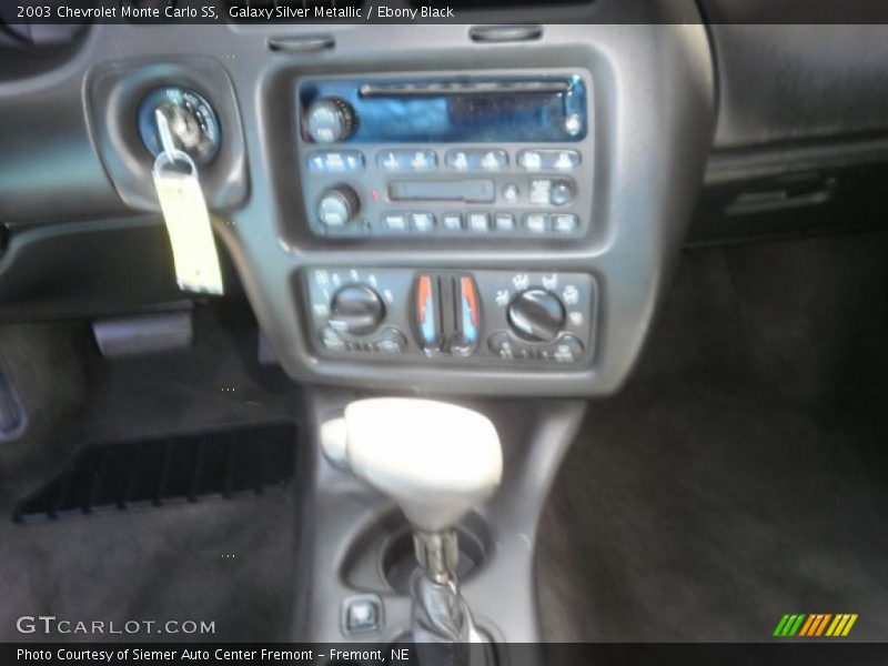 Galaxy Silver Metallic / Ebony Black 2003 Chevrolet Monte Carlo SS