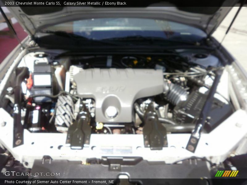 Galaxy Silver Metallic / Ebony Black 2003 Chevrolet Monte Carlo SS