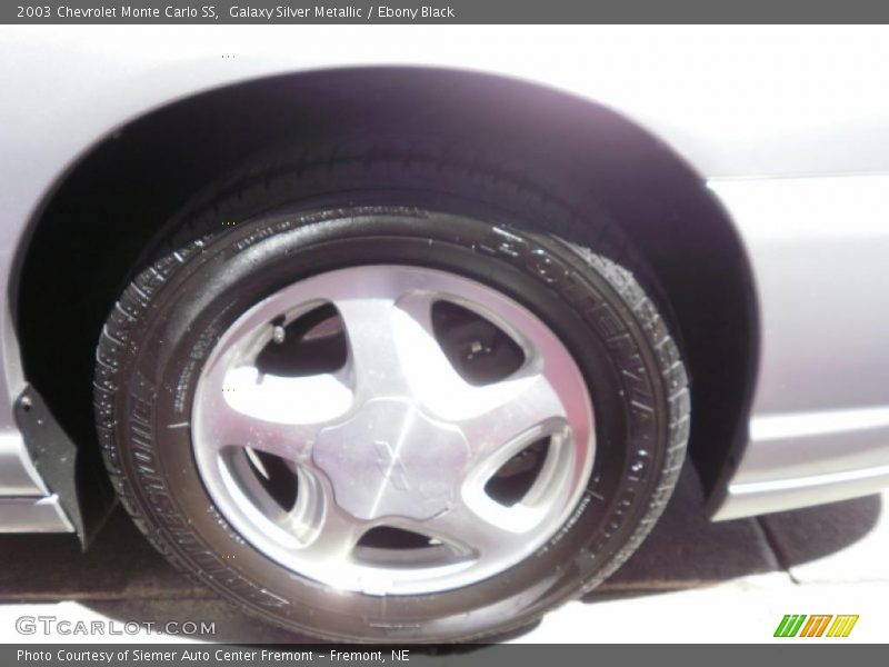 Galaxy Silver Metallic / Ebony Black 2003 Chevrolet Monte Carlo SS