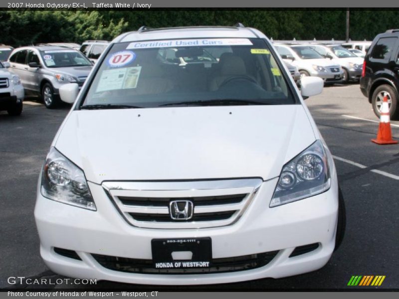 Taffeta White / Ivory 2007 Honda Odyssey EX-L