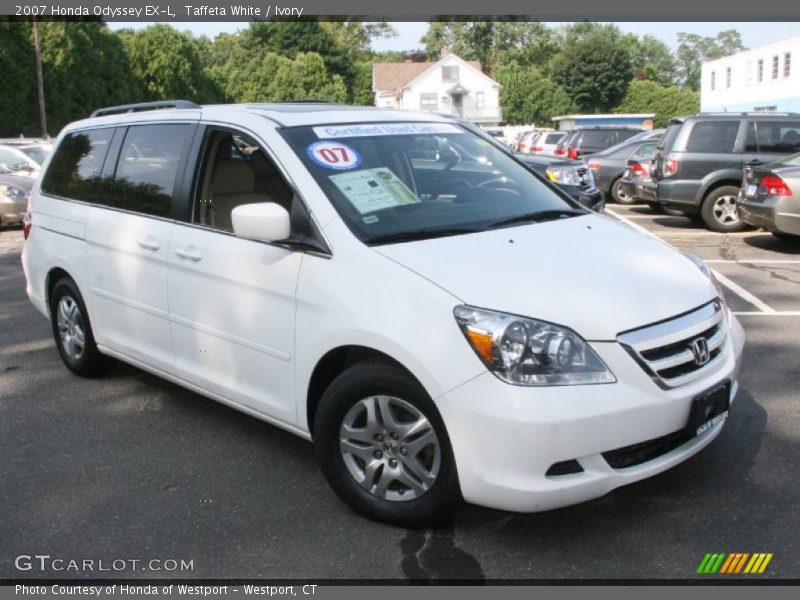 Taffeta White / Ivory 2007 Honda Odyssey EX-L