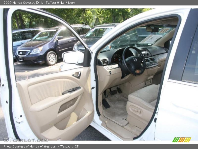 Taffeta White / Ivory 2007 Honda Odyssey EX-L